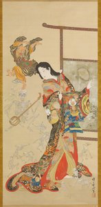 Jigoku Dayu 作： Kawanabe Kyosai