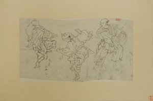 狂言三題噺 19世紀後半 作： Kawanabe Kyosai