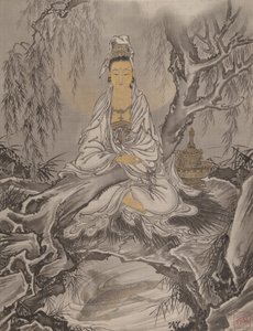 白衣 観音 、 約 。 1887年。