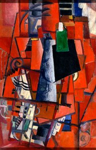 ピアノの女、1913年。 作： Kazimir Severinovich Malevich