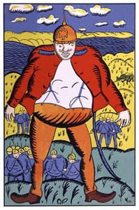 ヴィスワ川の戦い 作： Kazimir Severinovich Malevich