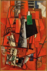 ピアノの女性 作： Kazimir Severinovich Malevich