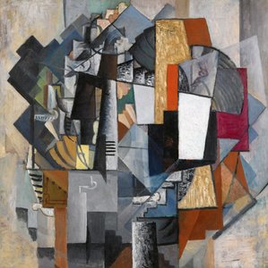 デスクと部屋 作： Kazimir Severinovich Malevich