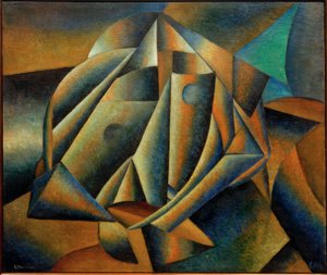 田舎娘の頭 作： Kazimir Severinovich Malevich