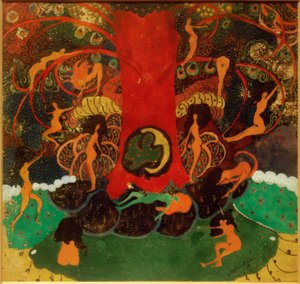 生命の木とドライアド 作： Kazimir Severinovich Malevich