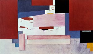 至高のバリエーション、1919 作： Kazimir Severinovich Malevich