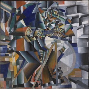 ナイフグラインダーまたはキラキラの原理、1912年〜3月 作： Kazimir Severinovich Malevich