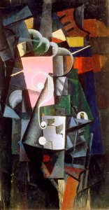 トイレの棺、1913年。 作： Kazimir Severinovich Malevich