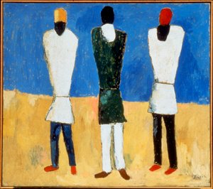 不明な画像 作： Kazimir Severinovich Malevich