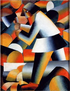不明な画像 作： Kazimir Severinovich Malevich