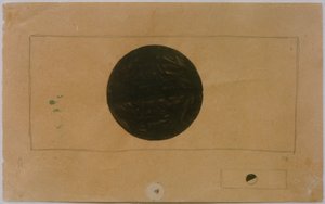 円を持つ2つの至高の作曲家 作： Kazimir Severinovich Malevich