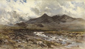 スカイ、1885 作： Keeley Halswelle