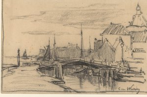 エンクハイゼン港 作： Kees van Waning