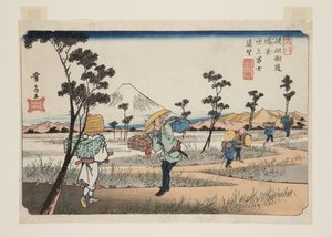 第8番、K?nosu。吹上の富士遠景（K?nosu, Fukiage Fuji enb? 作： Keisai Eisen