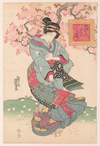 春の嵐の美女たち 美人春の風 作： Keisai Eisen