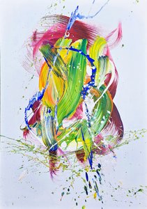  作： 