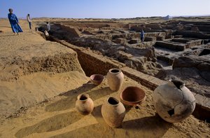 古代集落、フランス使節団、エジプト古王国時代、ダクラ・オアシス、バラト、エジプト