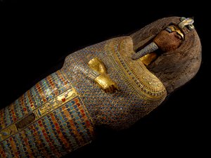 アクエンアテンの棺、7864年、第18王朝、新王国時代、エジプト、The Egyptian M..., 2009年（写真） 作： Kenneth Garrett