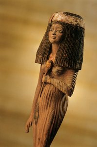 アメンヘテプ3世の時代、レシの葬像。レジはアメンヘテプ3世の娘。 作： Kenneth Garrett