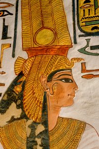 ラムセス2世（大王）の妻ネフェルタリの墓、王妃の谷、エジプト、新王国時代