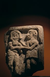ウルケシュ、ヒュリア帝国、シリア、紀元前2400年、ジョルジョ・ブチェッラーティ、エンキドゥとギルガメシュの石版...、2004年（写真）
