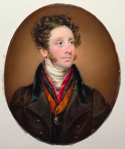 1825年3月伯爵とケリー伯爵のジョンフランシスミラーアースキンの肖像。 作： Kenneth Macleay
