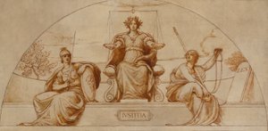 ミネソタ州都の壁画 "Institute of Justice "のための漫画 作： ケニヨンコックス