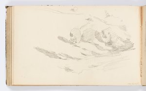 スケッチブックのページ 作： Kenyon Cox