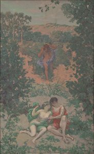 ポリフェムス、アシスとガラテア、1867-1944。 作： Ker Xavier Roussel
