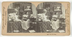 The New Song、1899年。 作： Keystone View Company