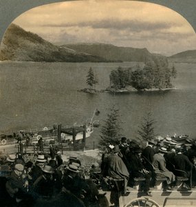 1902年、スコットランドのトロサックスの魅惑的な国を旅する。 作： Keystone View Company