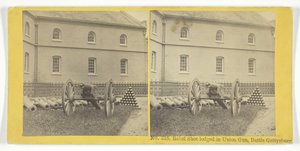 ゲティスバーグの戦いで北軍の銃に撃ち込まれた反乱軍の銃弾（1855年製作者キルバーン兄弟、BWキルバーン