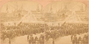 ドイツ人の日、カリフォルニア真冬の博覧会、1850年代から1910年代。 作： Kilburn Brothers
