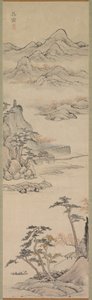 舟乗りのある風景 作： Kimura Kenkadō