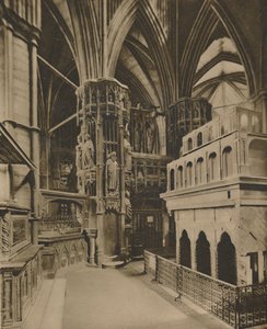 The Shrine of Edward the Confessor Behind The High Altar」（1935年頃）。 作： King
