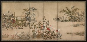 四季の花、1600 年代半ば。