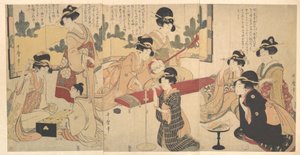  作： Kitagawa Utamaro