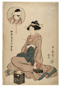 奥様風俳優 瀬川ロコ 作： Kitagawa Utamaro