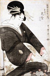  作： Kitagawa Utamaro