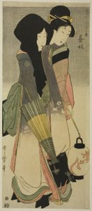 芸者（芸妓）シリーズ「当世美人三遊」より