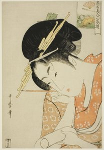 扇屋の花扇 『孔明美人六歌仙』より