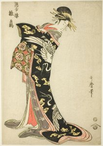 雛鶴 おｆ テェ 系ゼツろ 作： Kitagawa Utamaro