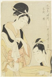 ヘビの時間、飼育された女性、1798〜1799年