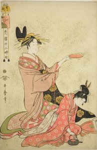 猪の刻 吉原十二時間 より 作： Kitagawa Utamaro