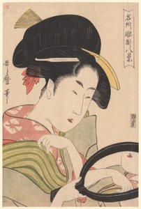 名勝腰掛け八景 鏡