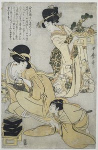 新年 五大祭（連載タイトル） 作： Kitagawa Utamaro