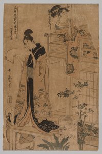 No Title, 1753-1806.  作： Kitagawa Utamaro