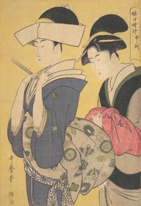 セルの極、約1795. 作： Kitagawa Utamaro