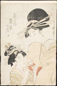  作： Kitagawa Utamaro