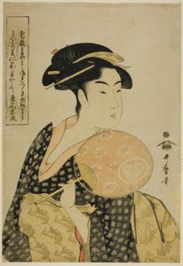 高島 おひさ 作： Kitagawa Utamaro